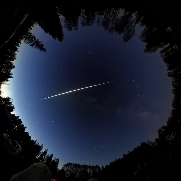 image of a meteor
